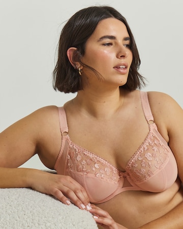 Goddess Keira Full Cup Non Wired Bra Blush