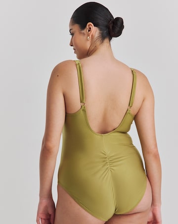 Trim Detail Tummy Control Swimsuit