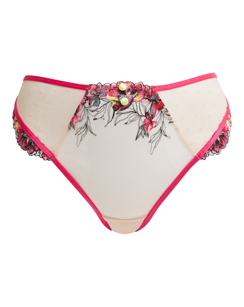 Figleaves Olivia Embroidered Thong