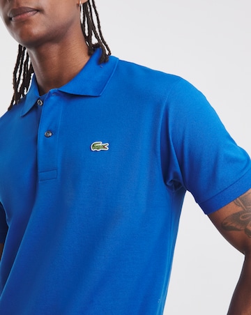 Lacoste Classic Short Sleeve Pique Polo - Bright Blue