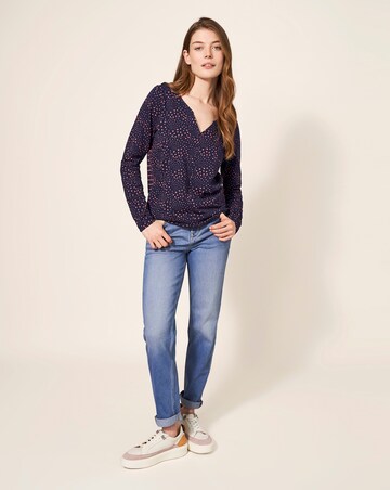 White Stuff Nelly Long Sleeve T Shirt