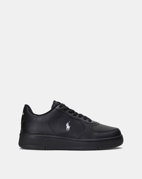 Polo Ralph Lauren Masters Court Trainers - Black