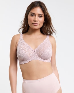 Triumph Amourette Full Cup Wired Bra Mauve Rose