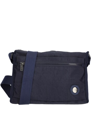 Enrico Benetti Suzie Single Handle Crinkle Nylon Shoulderbag