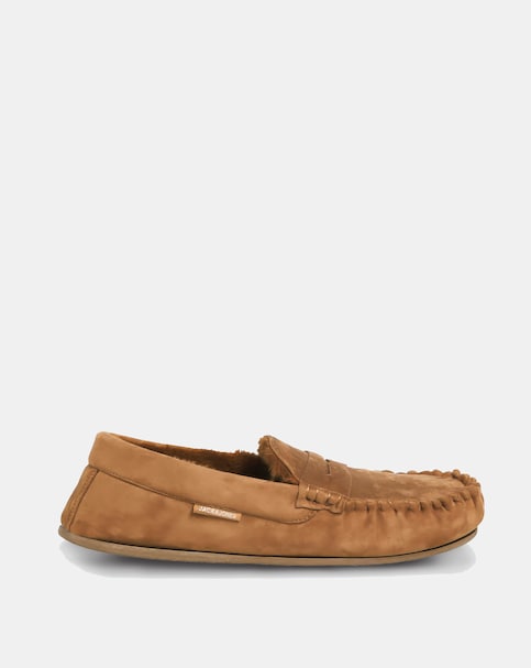Jack & Jones Mark Moccasin Slipper - Natural