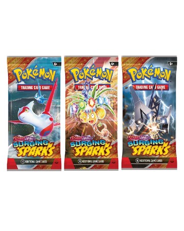 Pokemon TCG Surging Spark - Booster Pack * 3
