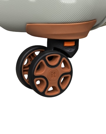 IT Luggage Convertible Cabin Suitcase with Removable Wheels