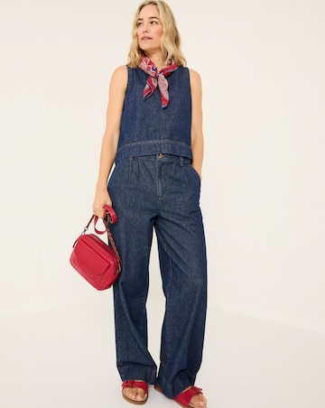 Fatface Dara Denim Shell Top