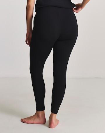 Pretty Secrets (2 Pack) Thermal Leggings Black