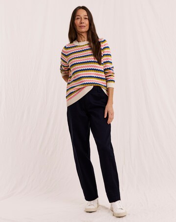 Julipa Cotton Stripe Knitted Jumper