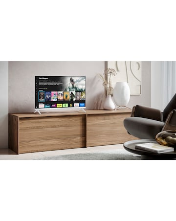 Sharp 32HE2245KW 32in Smart HD Frameless LED TV - White