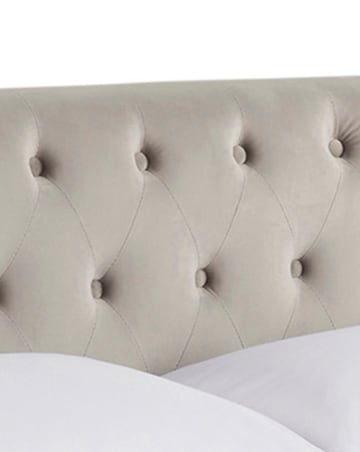 Kingston Velvet Storage Bed Frame