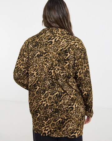 Leopard Viscose Printed Shirt