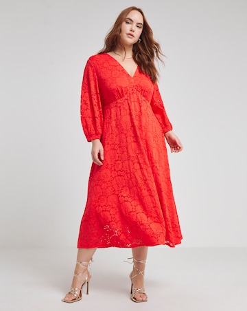Joanna Hope Stretch Lace Dress