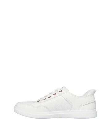 Skechers White Bobs D'Vine Slip In Trainer- Standard Fit (D)