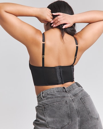 Simply Be Sexy Satin Cowl Neck Corset