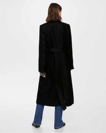 Mango Paris Long Coat With Lapels