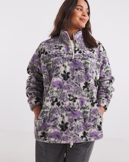 Snowdonia 1/4 Zip Printed Fleece