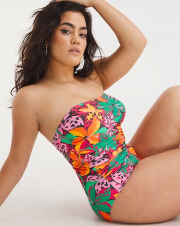 Bandeau Tummy Control Swimsuit