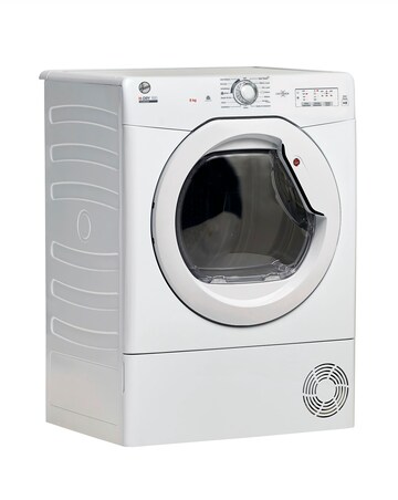 Hoover H-Dry 300 HLEC8LG-80 8kg Condenser Tumble Dryer White + Install