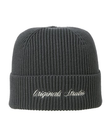 Jack & Jones Norrebro Embroidered Beanie - Grey