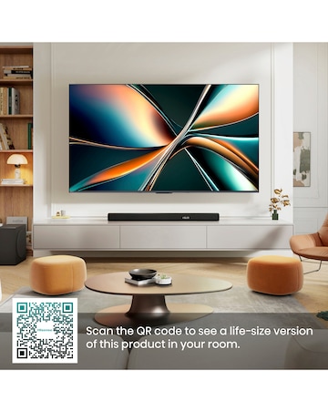 Hisense 55U7QTUK 55in Mini-LED 4K Ultra HD HDR Smart TV