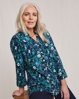 Julipa Pure Cotton Printed Jersey Shirt