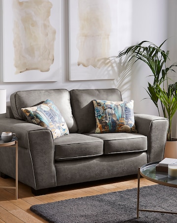 Lennox Faux Leather 2 Seater Sofa