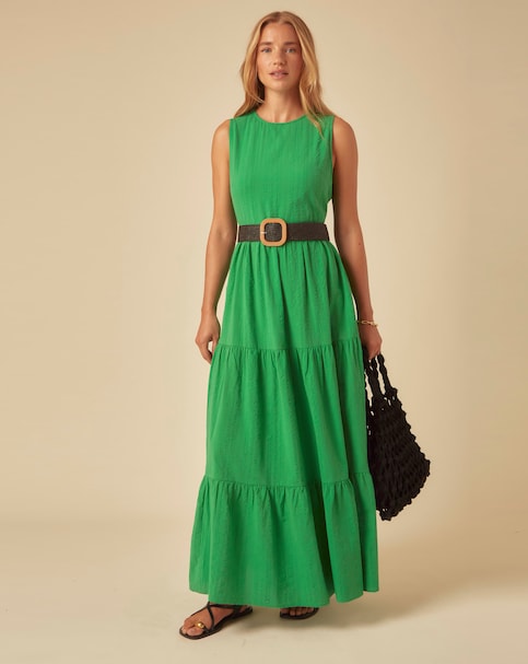 Nobody's Child Astrid Midi Dress Plain