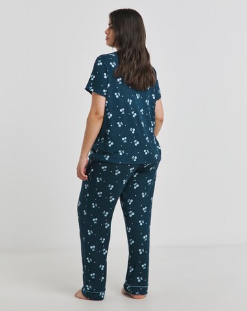 Pretty Secrets Supersoft Pyjama Set Cherry Print