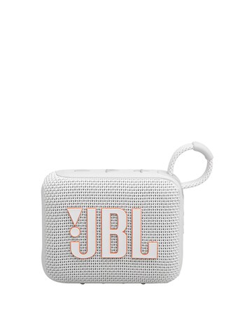 JBL GO 4 Compact Portable Speaker - White