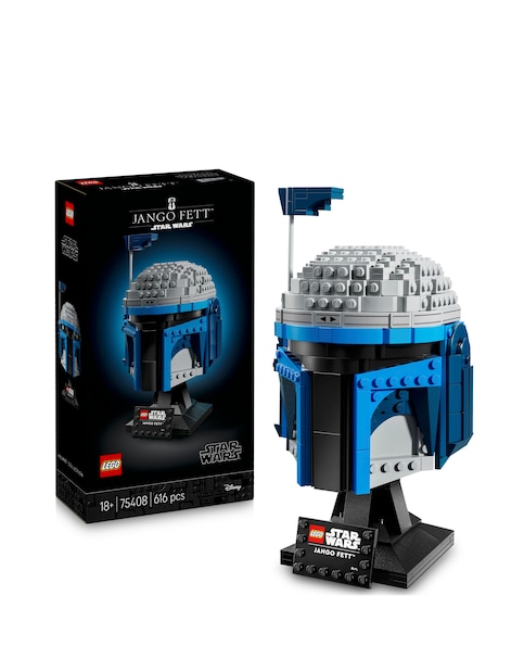 LEGO Star Wars: Attack of the Clones Jango Fett Helmet, Model Kit 75408
