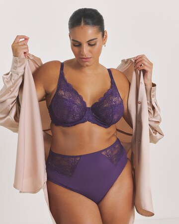 Pretty Secrets (2 Pack) New Ella Full Knickers Fig/Cherry