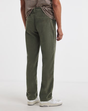 Cord Cotton Stretch Straight Fit Chino