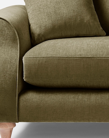 Julipa Colston Chenille 3 Seater Sofa