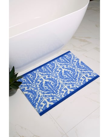 My Mat Damask Printed Nylon Bathmat