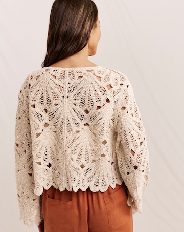 Julipa Crochet Knitted Jacket