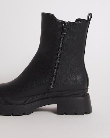 Cady Chunky Chelsea Ankle Boots Wide E Fit