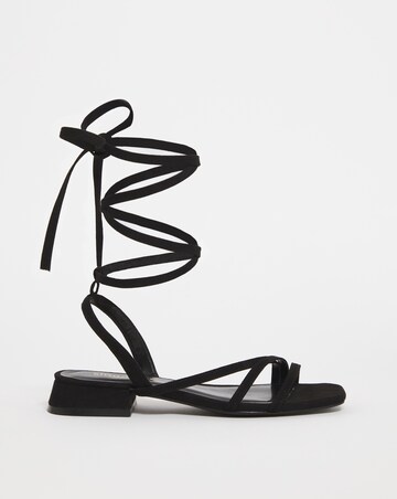 Rosalina Strappy Multi Wear Flat Sandals - Wide Fit (E)