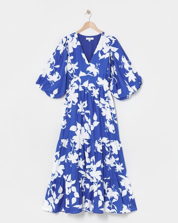 Joanna Hope Blouson Puff Sleeve Dress