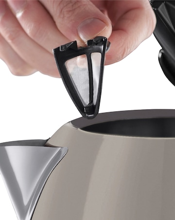 Russell Hobbs Classics Kettle & 2 Slice Toaster Bundle Mocha