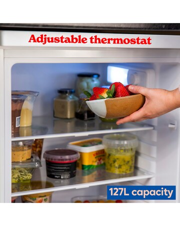 Russell Hobbs RH85UCLF552E1W 85cm Under Counter Fridge - White - E Rated