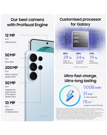 Samsung Galaxy S26 Ultra 512GB - Sky Blue