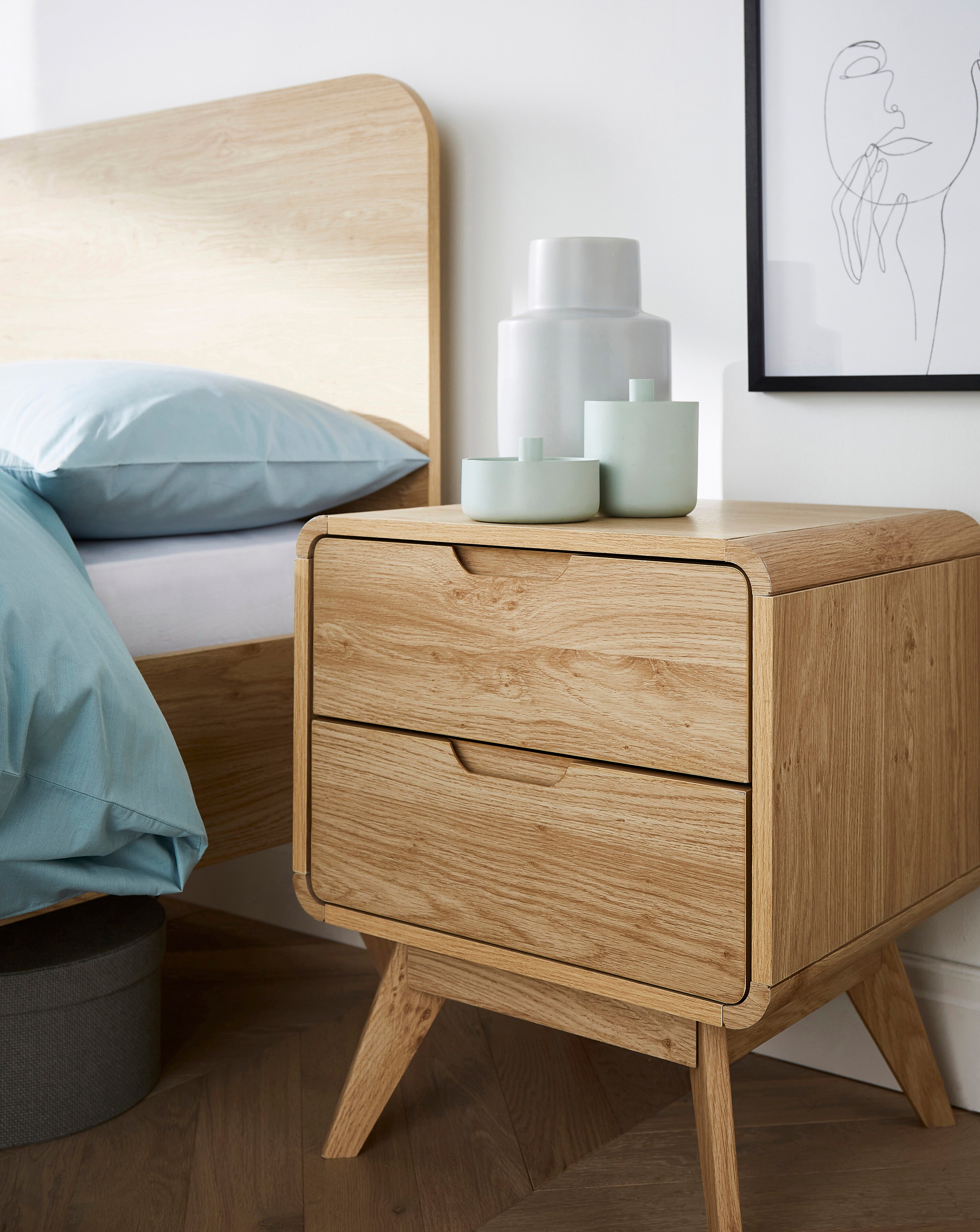 Oslo Bedside Table