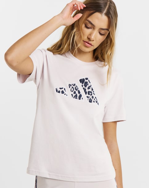 Adidas Leopard Print T-Shirt
