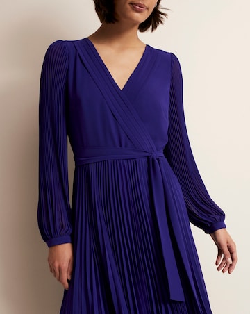 Phase Eight Petra Pleat Midi Dress
