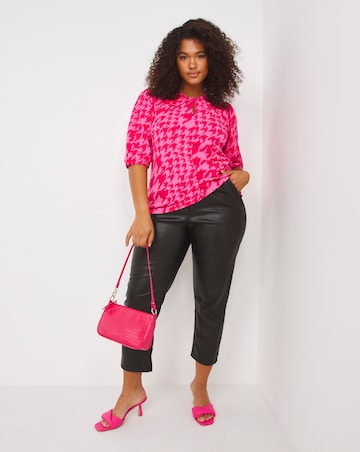 Luxe Jersey Twist Detail Top