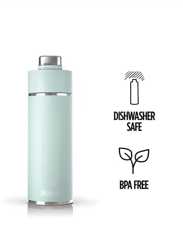 Ninja Thirsti Carbonated 700ml 24oz Bottle with Carbonation Lid in Mint