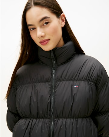 Tommy Jeans Rouched Puffer Down Jacket