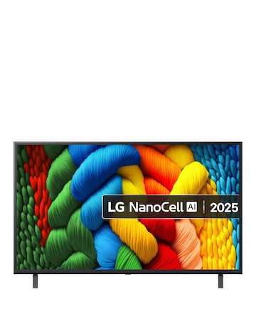 LG 43NANO80A6B 43in NanoCell AI 4K Smart TV